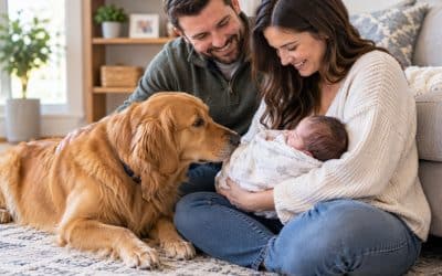 How Dog Behavior Can Change with New People in Your Family